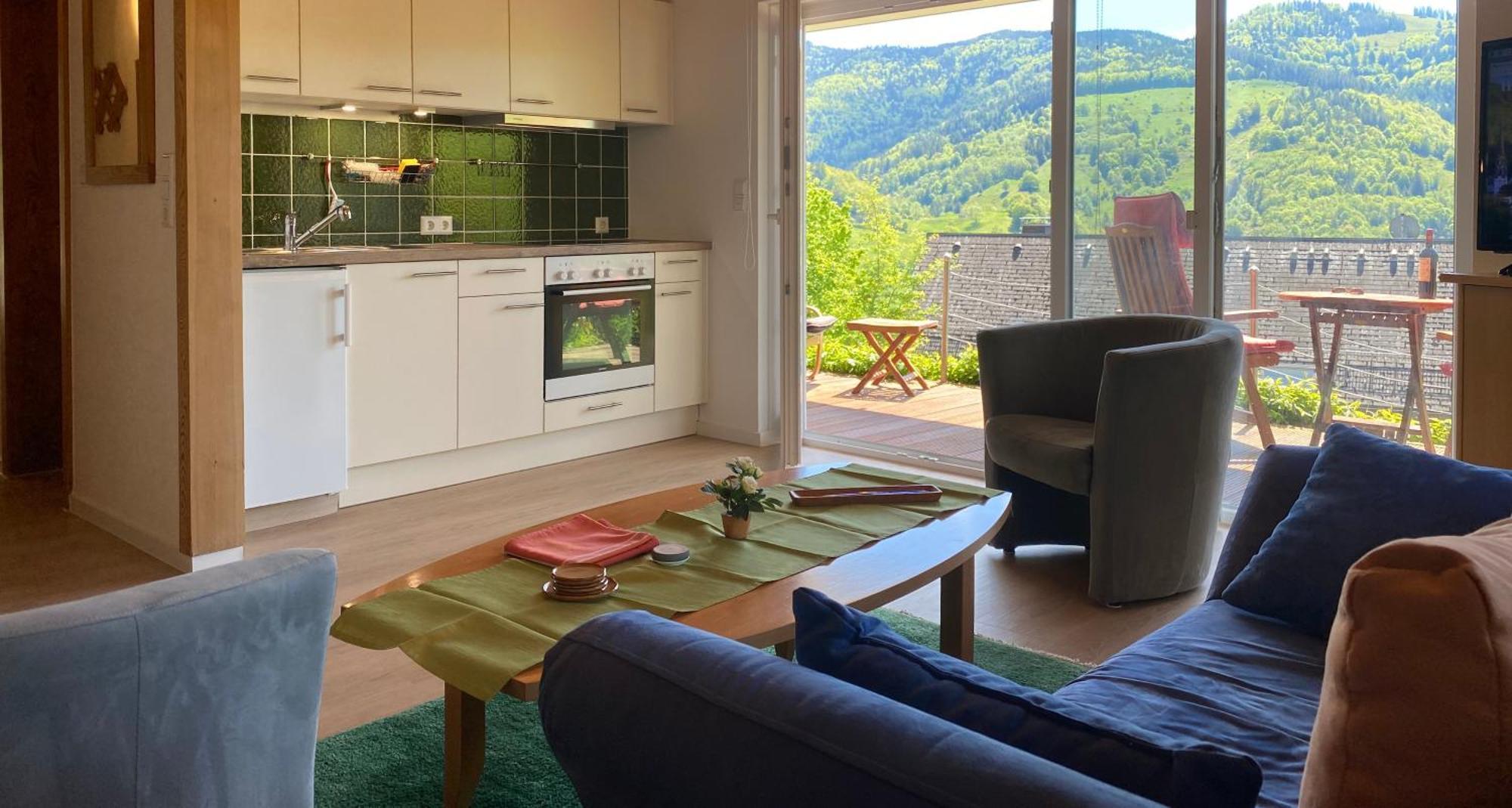 Ferienwohnung Traumblick Schönau im Schwarzwald Exterior foto